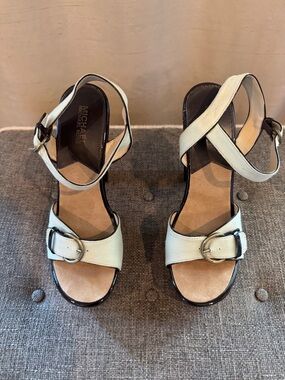 MICHAEL Michael Kors Cream and Tan